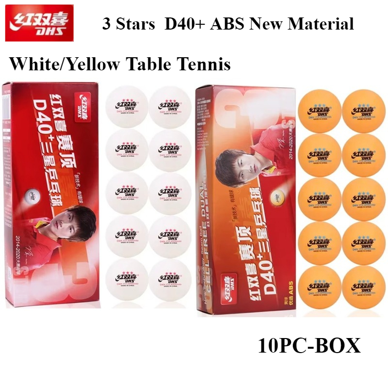 Table Tennis Olympics - 10 PC/BOX 3 Bintang DHS Bola