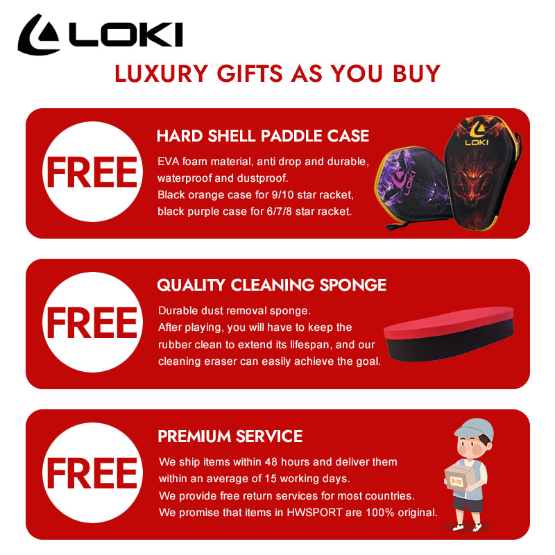 LOKI DRAGON 10 STAR raket teni - Table Tennis Zhang Jike ulasan dan harga