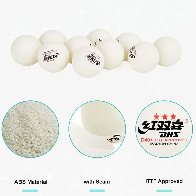 10 PC/BOX 3 Bintang DHS Bola P - Table Tennis Olympics ulasan dan harga