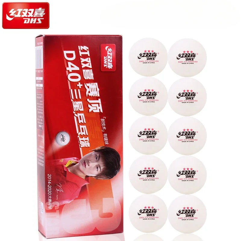 10 PC/BOX 3 Bintang DHS Bola P - Table Tennis Olympics ulasan dan harga