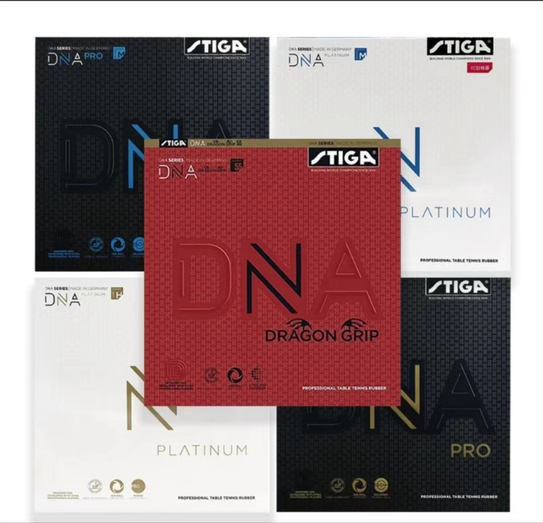 STIGA DNA Naga Merah Tenis Mej - Table Tennis Zhang Jike ulasan dan harga