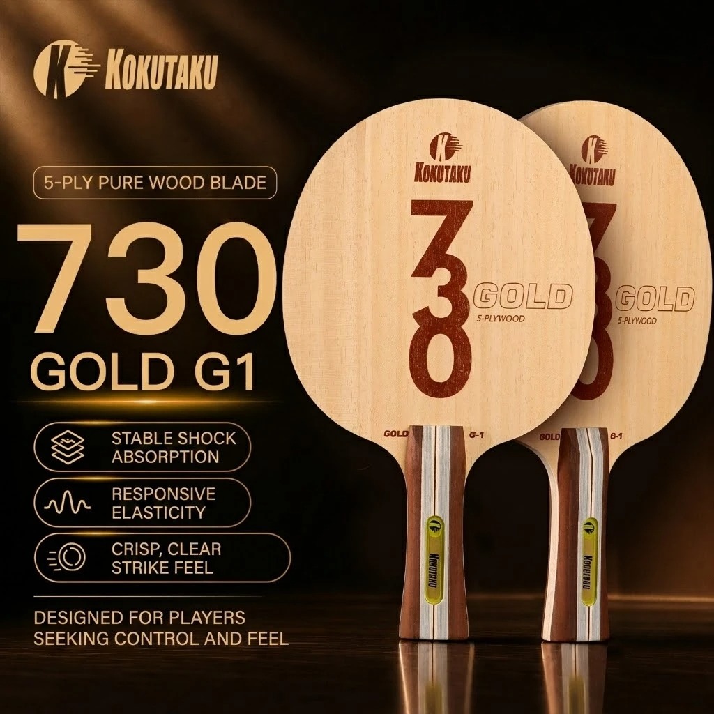 Blade Tenis Meja Kokutaku FL 7 - Table Tennis Racket ulasan dan harga