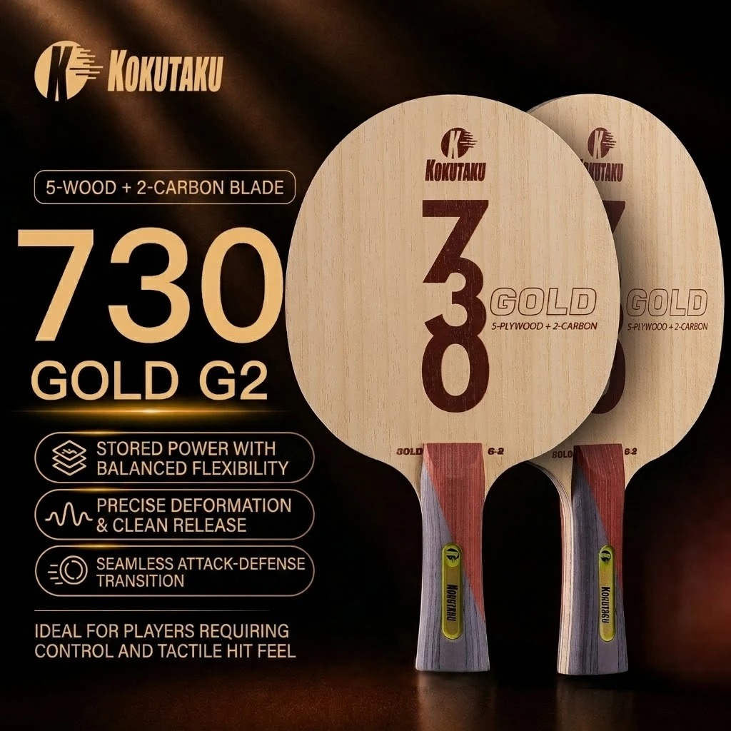 Blade Tenis Meja Kokutaku FL 7 - Table Tennis Racket ulasan dan harga