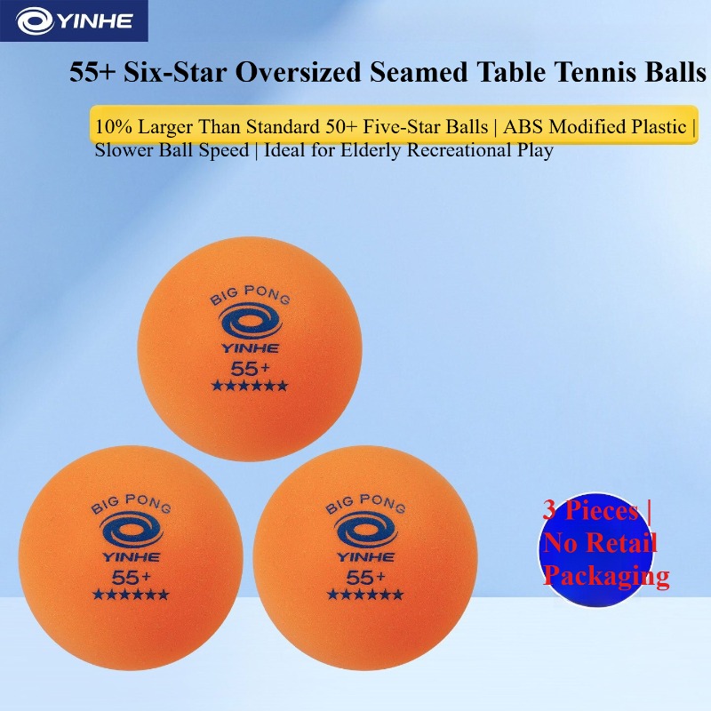 YINHE Bola Tenis Meja 5/6 Bint - Table Tennis Olympics ulasan dan harga