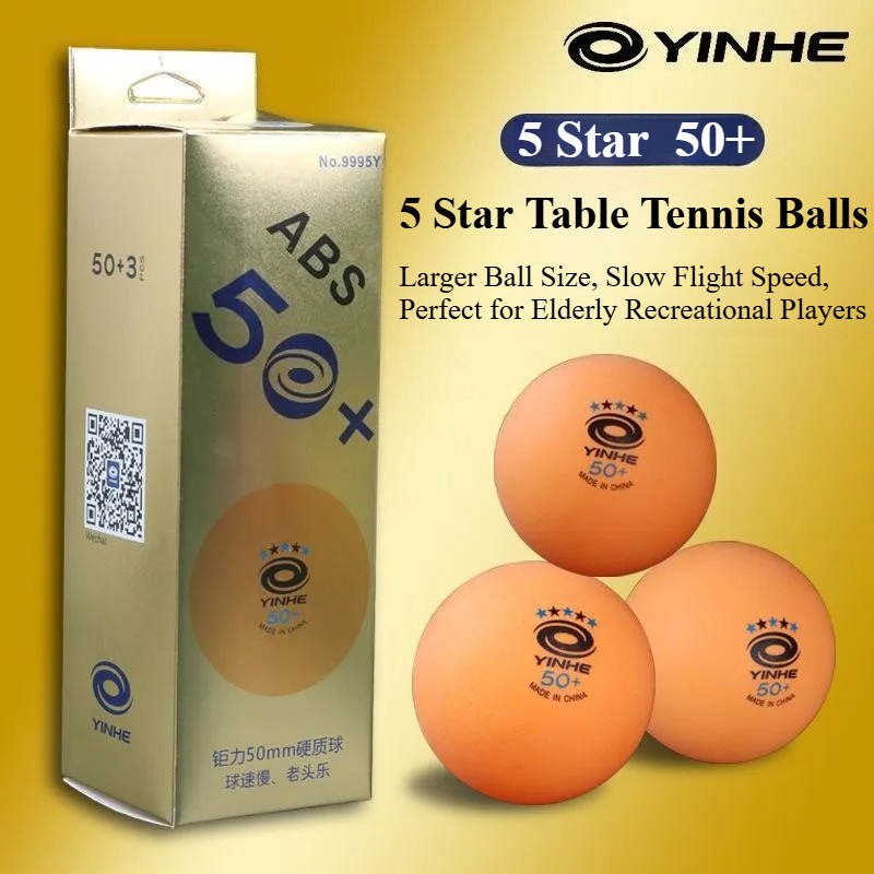 YINHE Bola Tenis Meja 5/6 Bint - Table Tennis Olympics ulasan dan harga