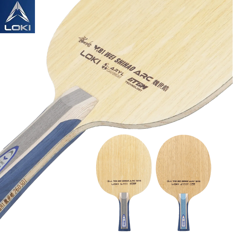 LOKI W81 Seri Wei Shihao Blade - Table Tennis Loki ulasan dan harga