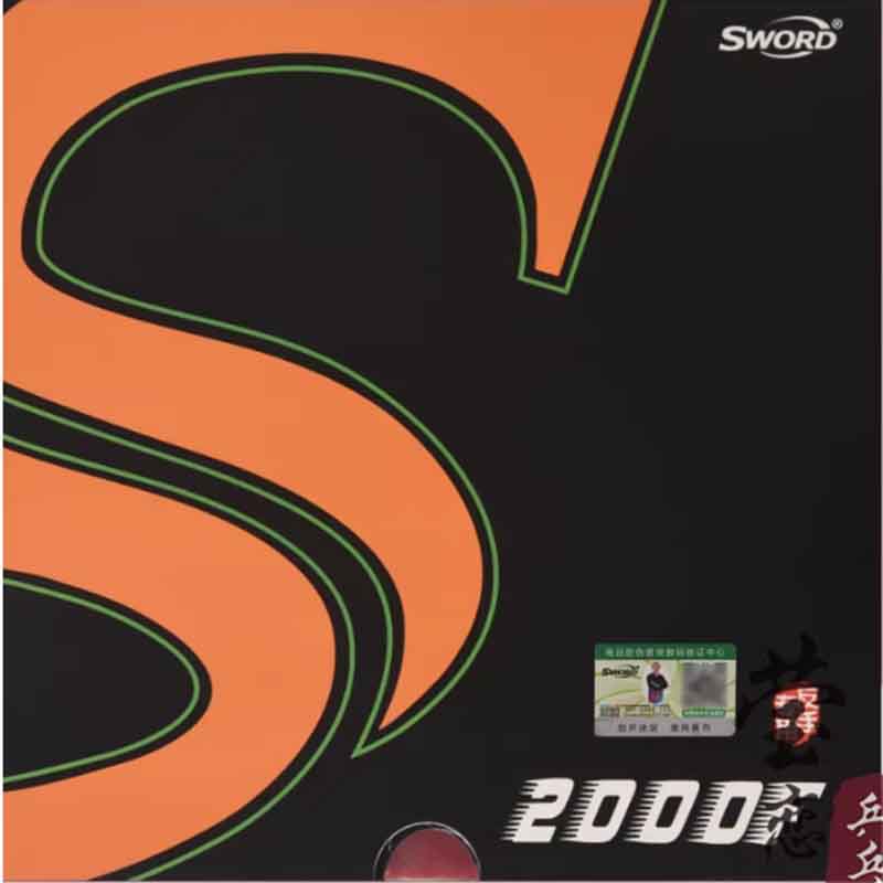 Karet tenis meja Sword 2000F n - Table Tennis Racket ulasan dan harga
