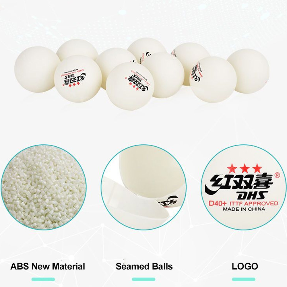 DHS D40 + DJ40 + bola Ping Pon - Table Tennis Olympics ulasan dan harga