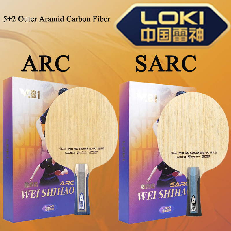 Raket Tenis Meja Seri LOKI W81 - Table Tennis Loki ulasan dan harga