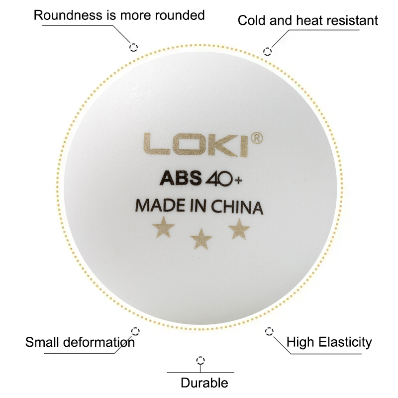 Bola Tenis Meja LOKI 3 Bintang - Table Tennis Loki ulasan dan harga